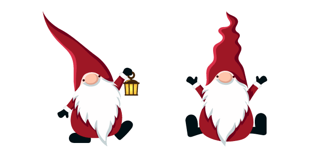 Christmas Gnomecustom cursor pack