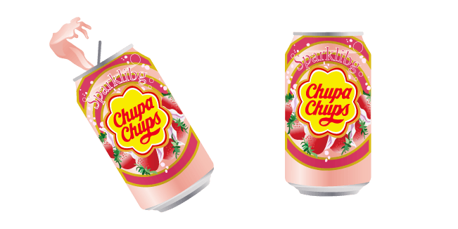 Chupa Chups Sparkling Strawberrycustom cursor pack