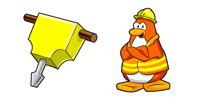 Club Penguin Rory and Jackhammercustom cursor pack