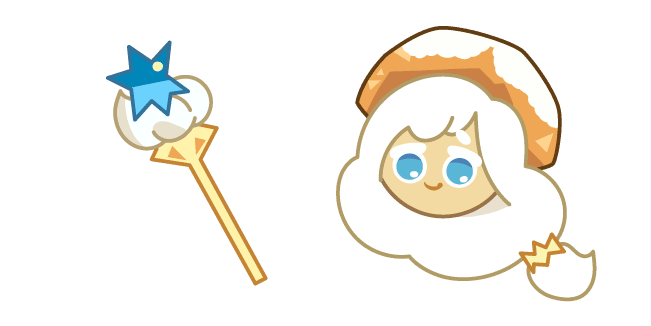 Cookie Run Cream Puff Cookiecustom cursor pack