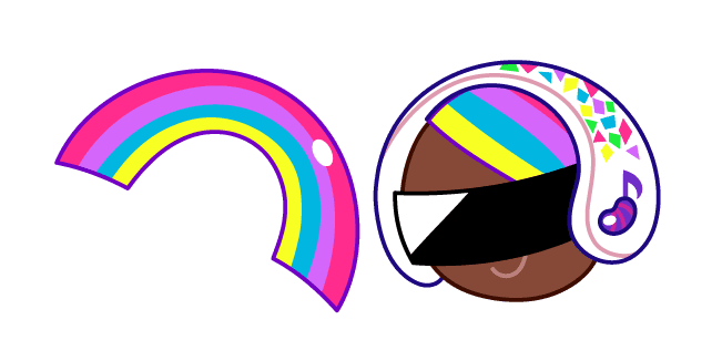 Cookie Run DJ Cookie and Rainbowcustom cursor pack