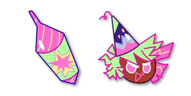 Cookie Run Firecracker Cookiecustom cursor pack