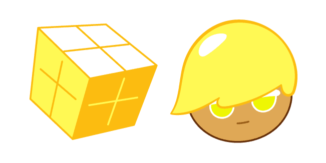 Cookie Run Lemon Cookiecustom cursor pack