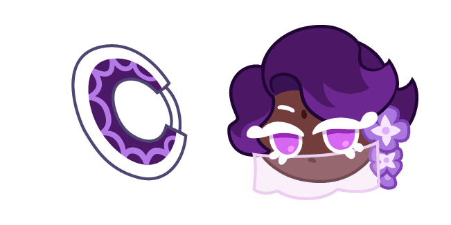 Cookie Run Lilac Cookie and Chakramcustom cursor pack