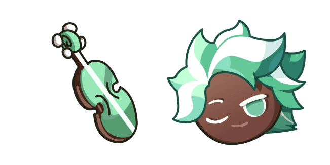 Cookie Run Mint Choco Cookiecustom cursor pack