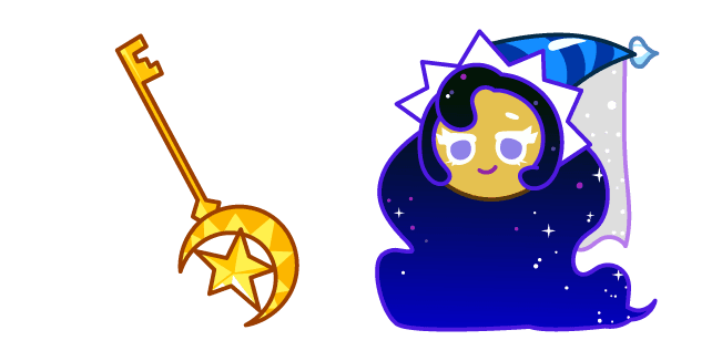 Cookie Run Moonlight Cookiecustom cursor pack