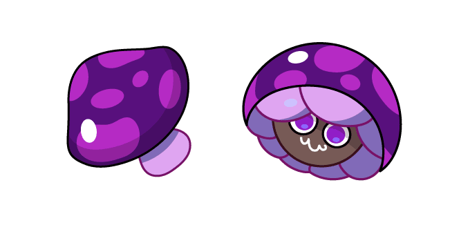 Cookie Run Poison Mushroom Cookiecustom cursor pack