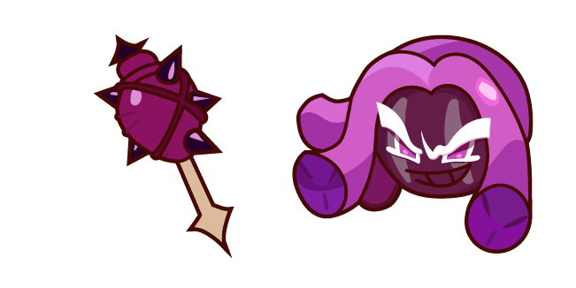 Cookie Run Purple Yam Cookiecustom cursor pack