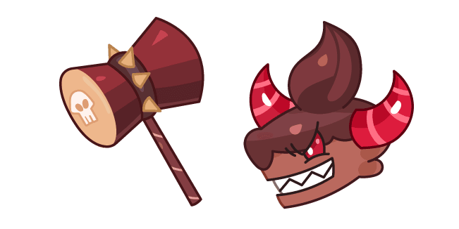 Cookie Run Schwarzwalder Choco Werehound Brutecustom cursor pack