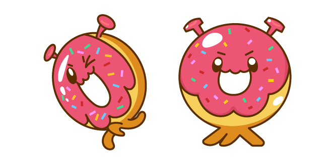 Cookie Run Space Doughnut Cookiecustom cursor pack