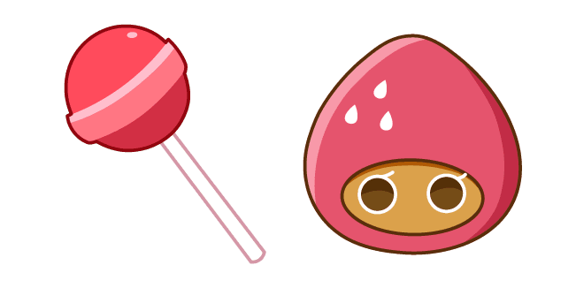 Cookie Run Strawberry Cookiecustom cursor pack