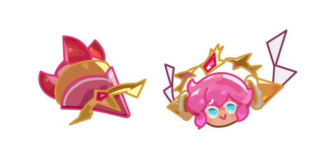 Cookie Run Strawberry Crepe Cookiecustom cursor pack