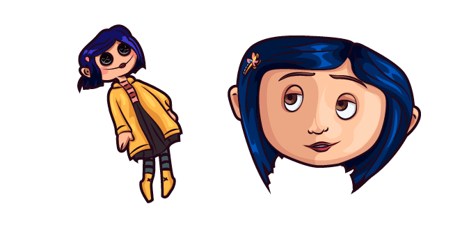 Coraline and The Dollcustom cursor pack