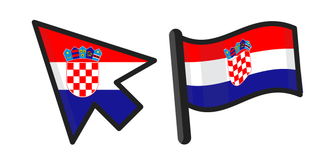 Croatia Flagcustom cursor pack