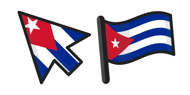 Cuba Flagcustom cursor pack