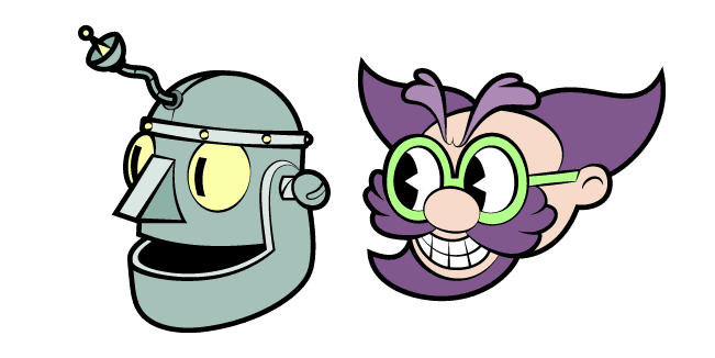 Cuphead Dr. Kahl's Robotcustom cursor pack