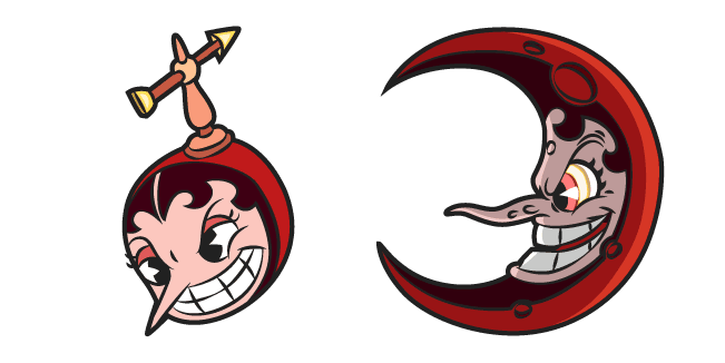 Cuphead Hilda Bergcustom cursor pack