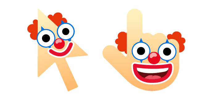 Cursoji - Clown Facecustom cursor pack