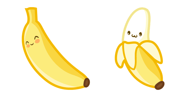 Cute Bananacustom cursor pack