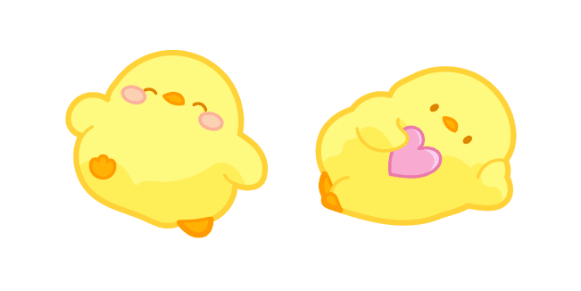 Cute Chickcustom cursor pack