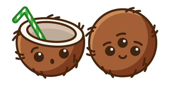 Cute Coconutcustom cursor pack