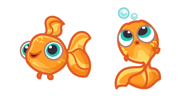 Cute Goldfishcustom cursor pack