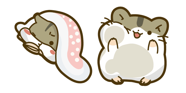 Cute Hamster Smilescustom cursor pack