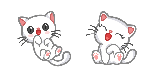 Cute Happy Catcustom cursor pack