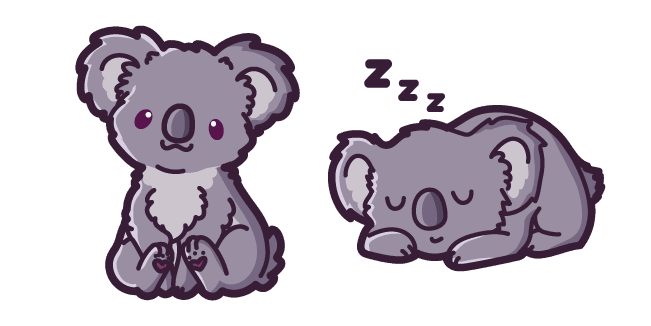 Cute Koalacustom cursor pack