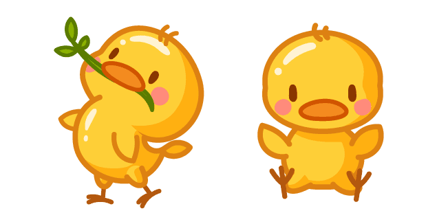 Cute Little Duckcustom cursor pack