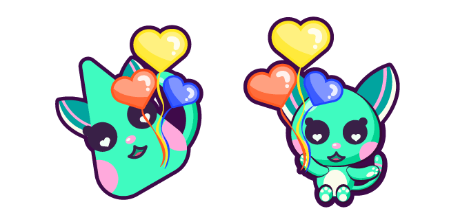 Cute Noki Valentine's Daycustom cursor pack