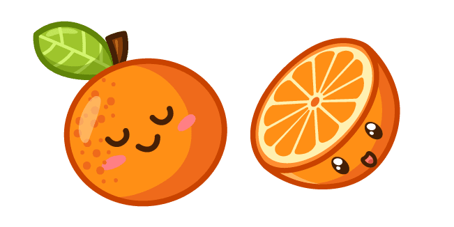 Cute Orangecustom cursor pack