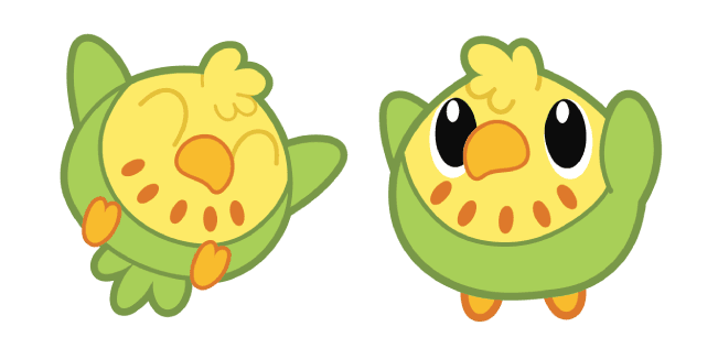 Cute Parakeetcustom cursor pack