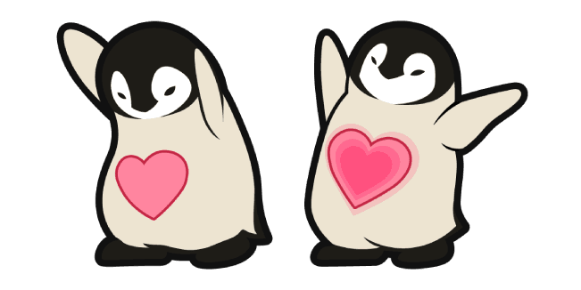 Cute Penguincustom cursor pack