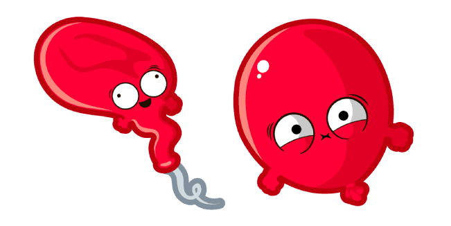 Cute Red Ballooncustom cursor pack