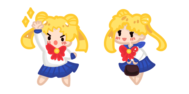 Cute Sailor Mooncustom cursor pack