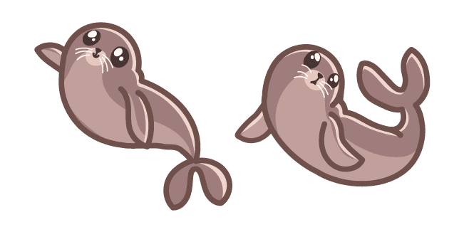 Cute Sealcustom cursor pack