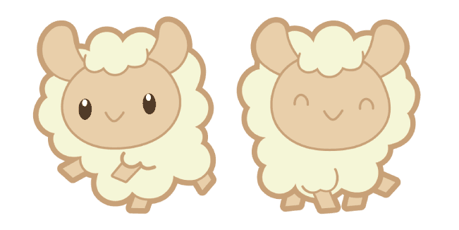 Cute Sheepcustom cursor pack