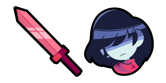 Deltarune Dark World Kris custom cursor pack