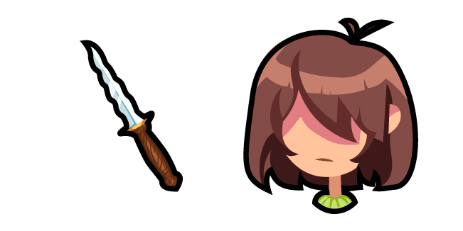 Deltarune Kris and Knifecustom cursor pack