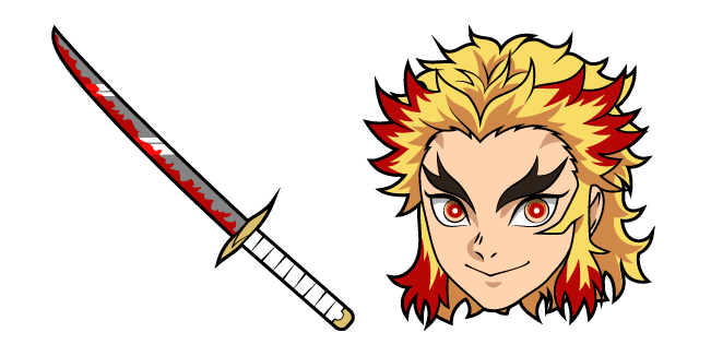 Demon Slayer Kyojuro Rengokucustom cursor pack