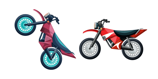 Dirt Bikescustom cursor pack