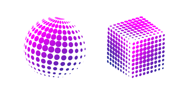 Disco Ball and Disco Cubecustom cursor pack