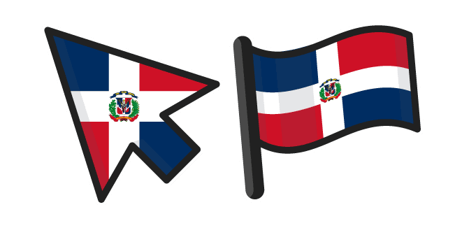 Dominican Republic Flagcustom cursor pack