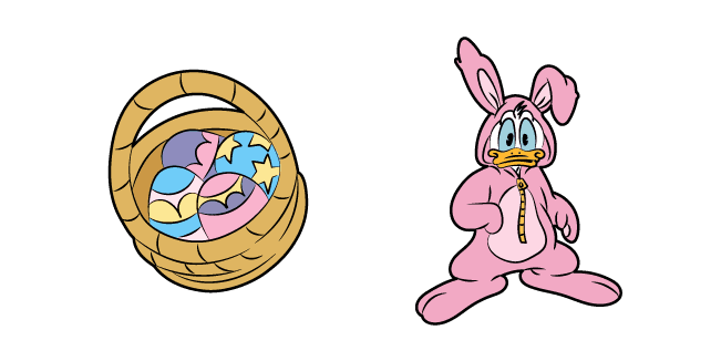 Donald Duck Eastercustom cursor pack