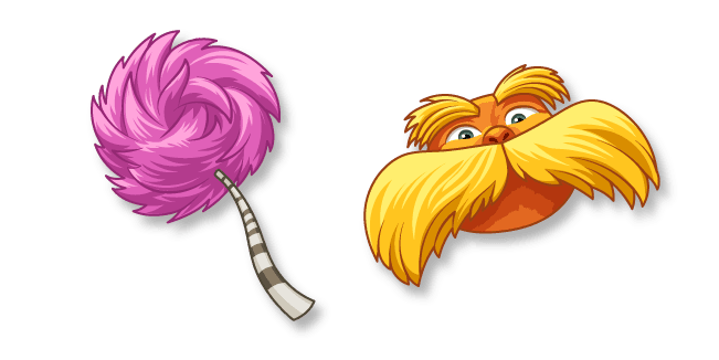 Dr. Seuss The Lorax Lorax and Truffula Treecustom cursor pack