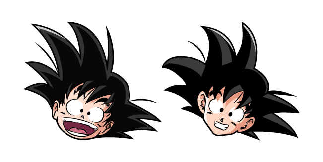 Dragon Ball Kid and Teen Gokucustom cursor pack