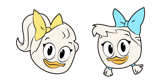 DuckTales May and Junecustom cursor pack