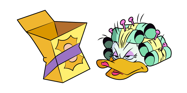 DuckTales Mrs. Crackshellcustom cursor pack