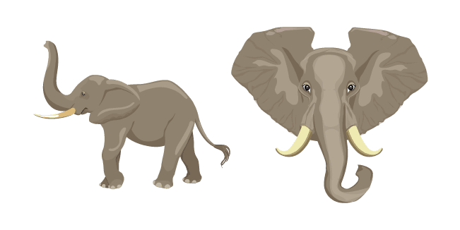 Elephantcustom cursor pack